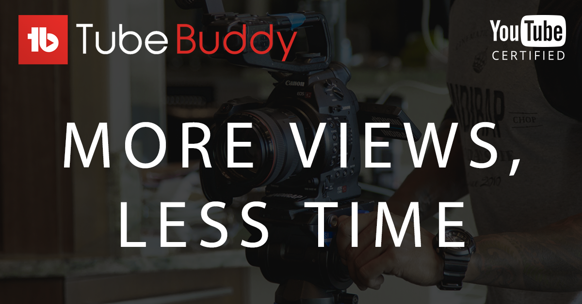 TubeBuddy is a browser extension and desktop application that provides tools to help YouTube creators optimize their channels and videos
