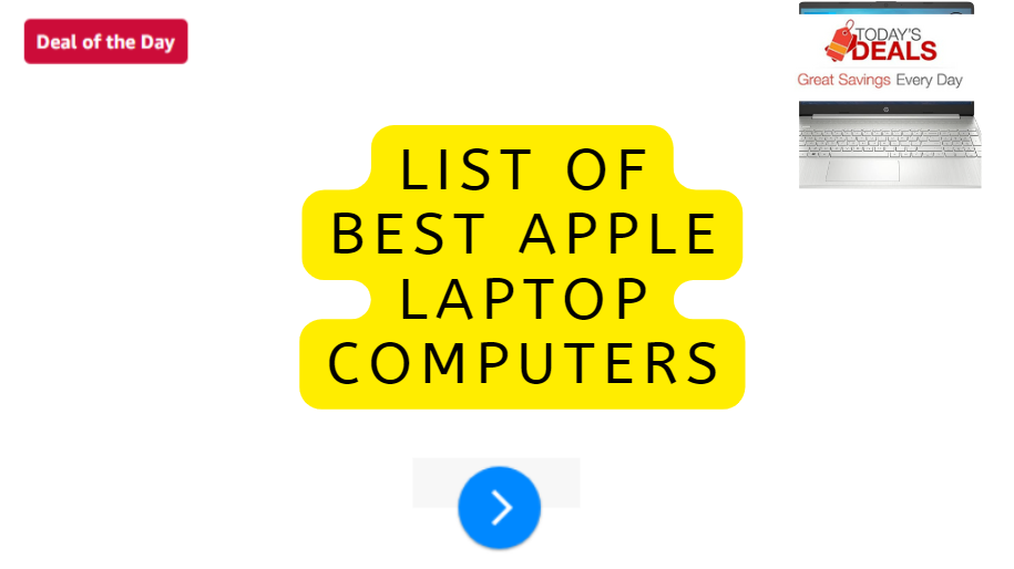 List of Best Apple Laptop Computers