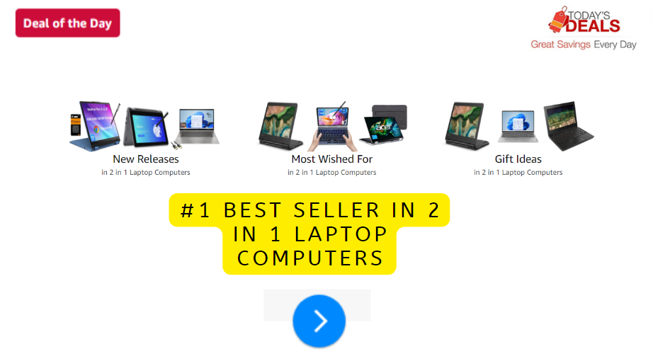 #1 Best Seller in 2 in 1 Laptop Computers